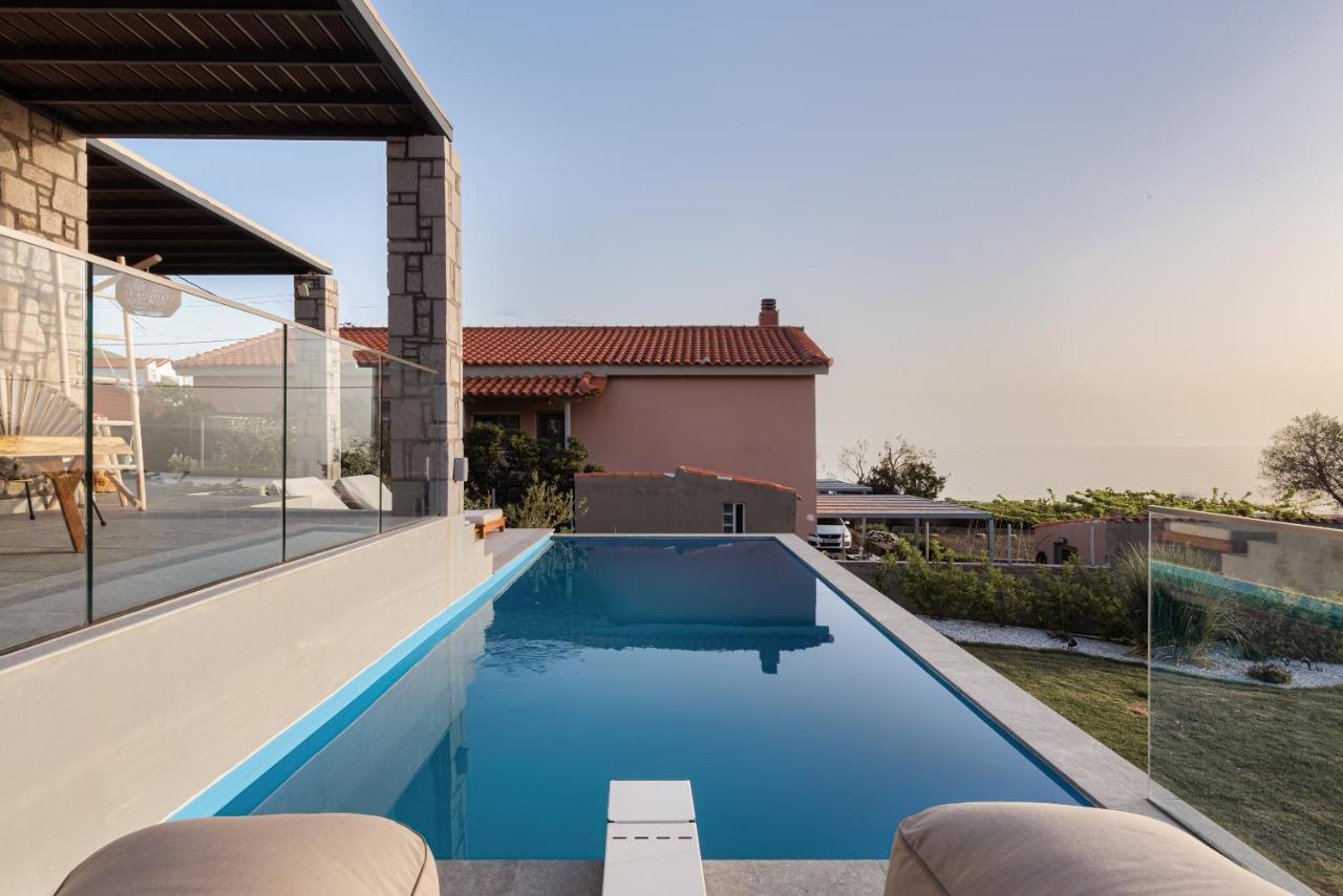 Lemnosthea Luxury Villas Agios Ioannis Kaspaka Exterior photo