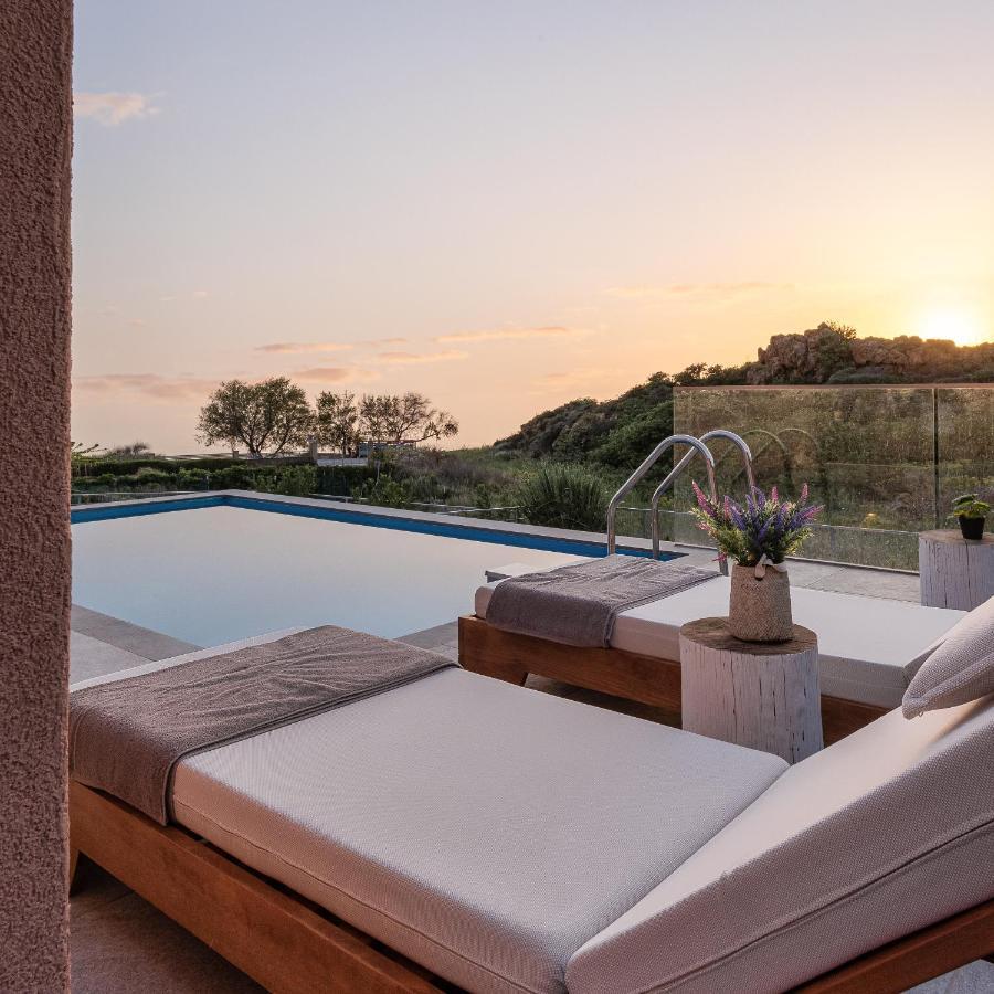Lemnosthea Luxury Villas Agios Ioannis Kaspaka Exterior photo