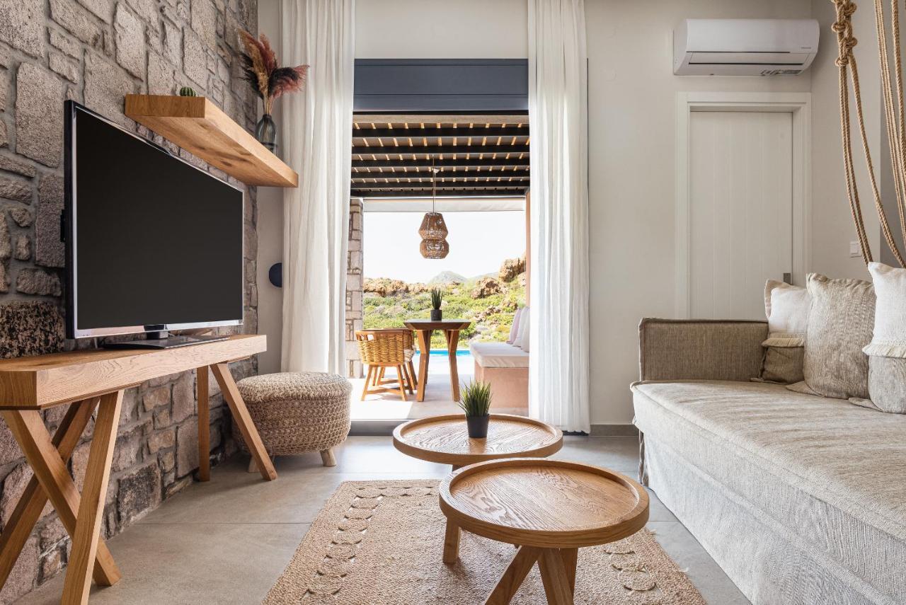 Lemnosthea Luxury Villas Agios Ioannis Kaspaka Exterior photo