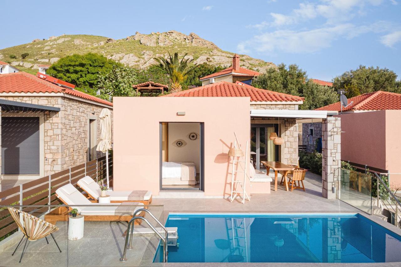 Lemnosthea Luxury Villas Agios Ioannis Kaspaka Exterior photo